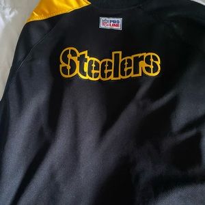 Vintage Steeler Jacket Nike LARGE